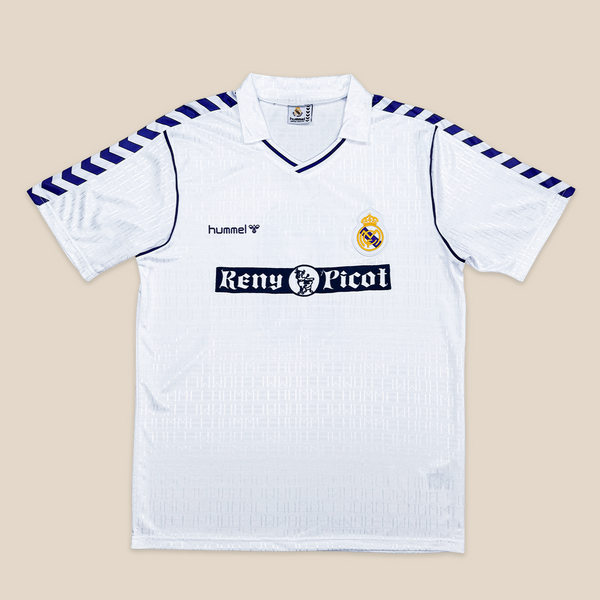 Real Madrid · 1988/90 · Home · Retro Jersey