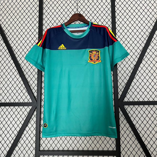 Spain · 2010 · Goalkeeper · Green · Retro Jersey