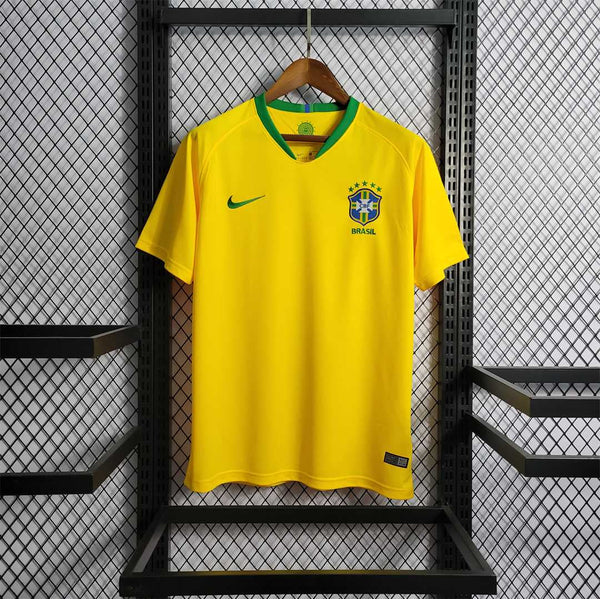 Brazil · 2018 · Home · Retro Jersey