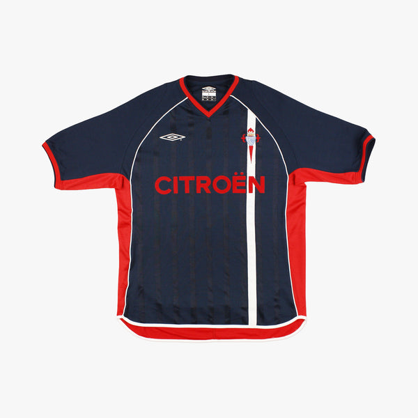 Celta Vigo · 2001/02 · Away · Black · Retro Jersey