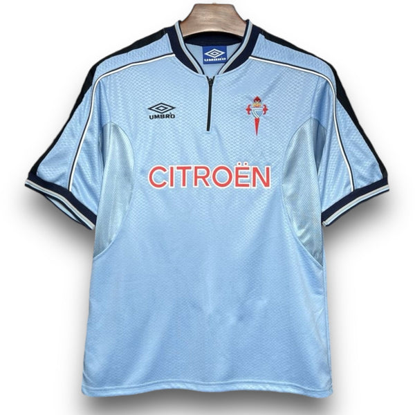 Celta Vigo · 1999/00 · Home · Blue · Retro Jersey