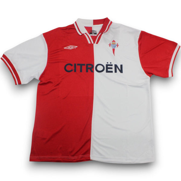 Celta Vigo · 2001/02 · Third · Red/White · Retro Jersey