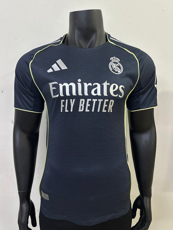 Real Madrid · 2025/26 · Away · Player · Jersey