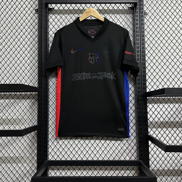 FC Barcelona · 2024/25 · Away · Collaboration claim; Travis Scott claim · Fan · Jersey