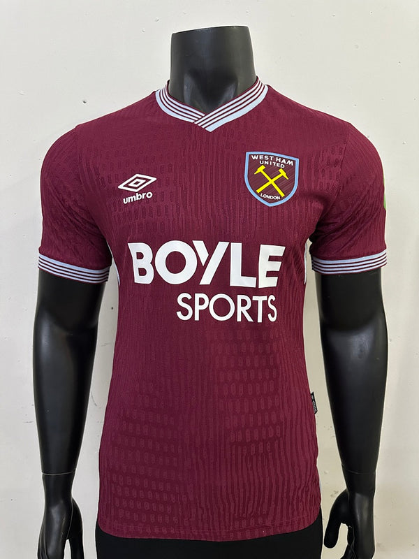West Ham United · 2025/26 · Home · Player · Jersey