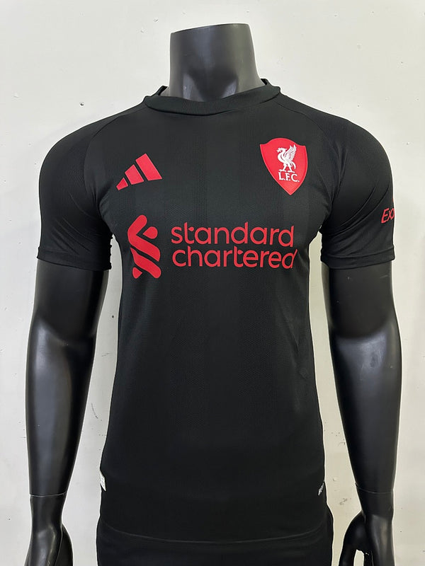 Liverpool · 2025/26 · Black · Player · Jersey