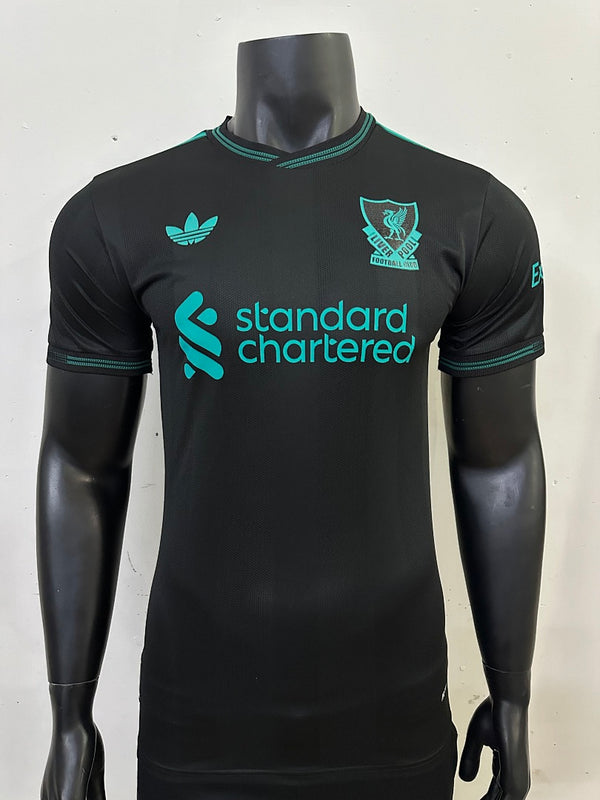 Liverpool · 2025/26 · Black · Player · Jersey
