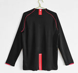 Manchester United · 2007/08 · Away · Black · Long Sleeve Retro Jersey — alternate view