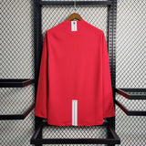 Manchester United · 2007/08 · Home · Red · Long Sleeve Retro Jersey — alternate view