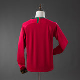 Portugal · 2018 · Home · Long Sleeve Retro Jersey — alternate view