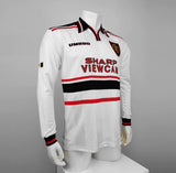 Manchester United · 1998/99 · White · Long Sleeve Retro Jersey — alternate view