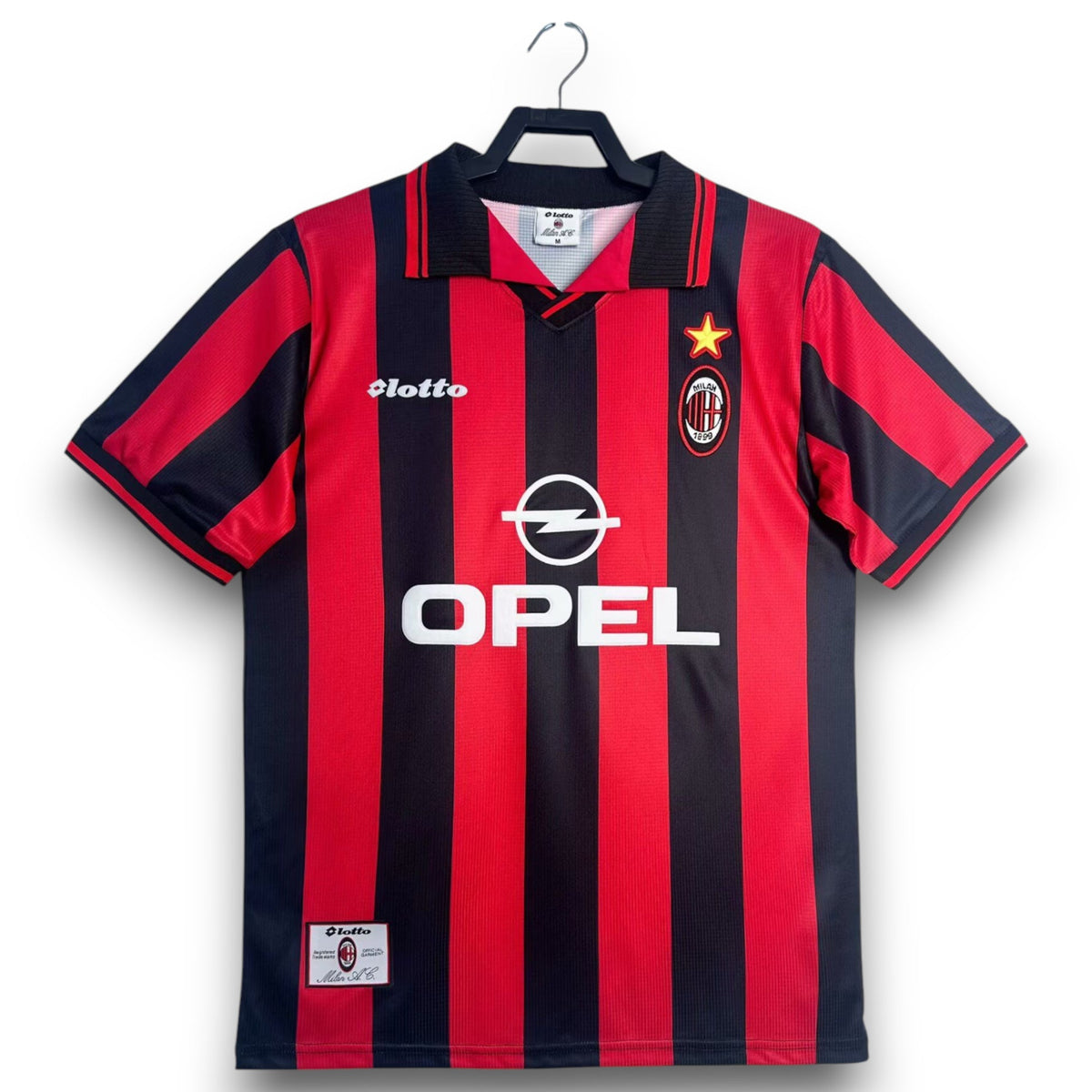 AC Milan · 1997/98 · Home · Retro Jersey front view