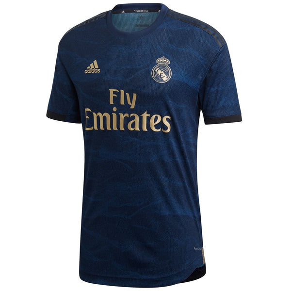 Real Madrid · 2019/20 · Away · Blue · Retro Jersey