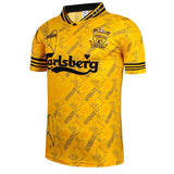 Liverpool · 1994/96 · Third · Yellow · Retro Jersey front view