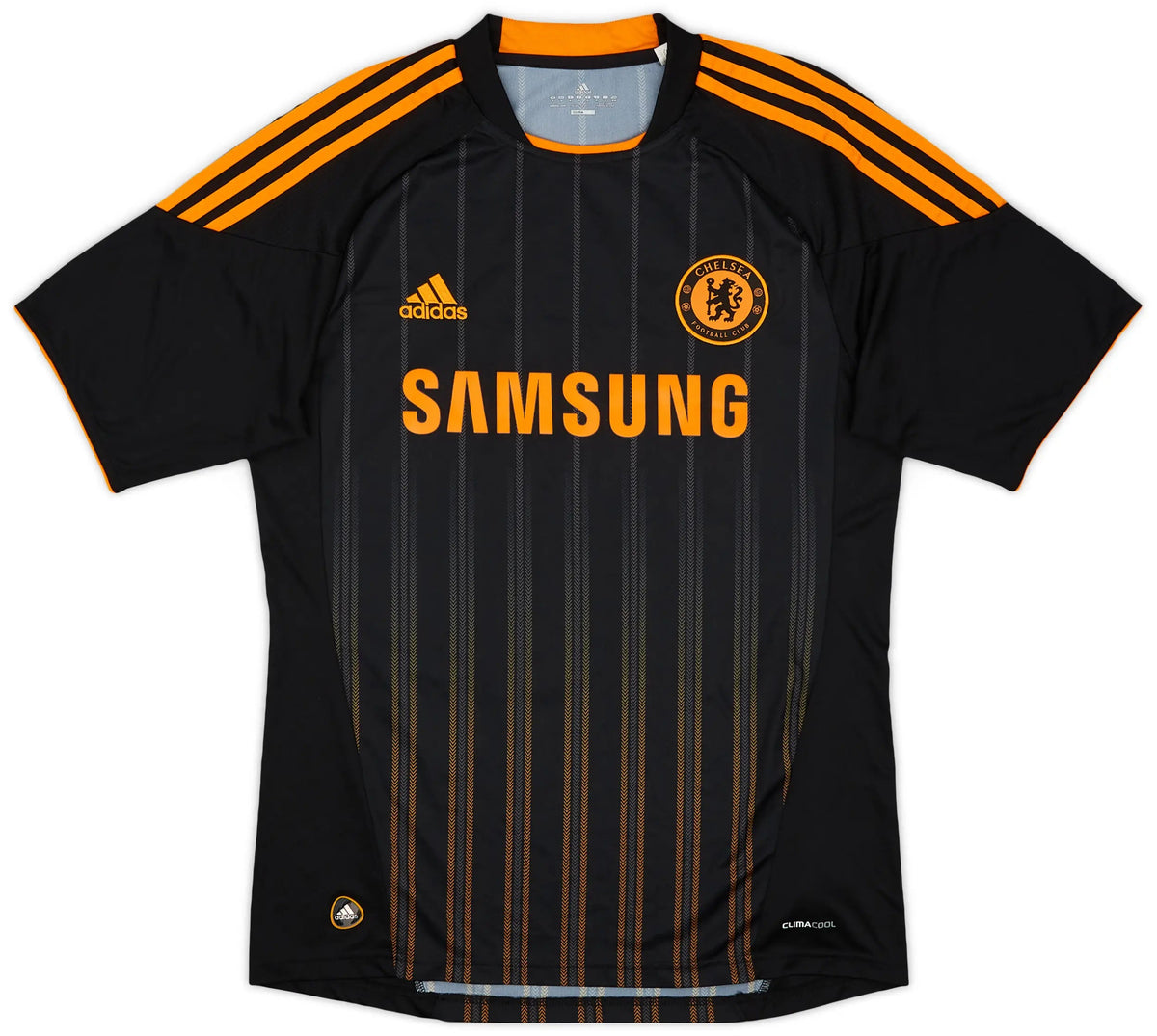 Chelsea · 2010/11 · Away · Black · Retro Jersey front view