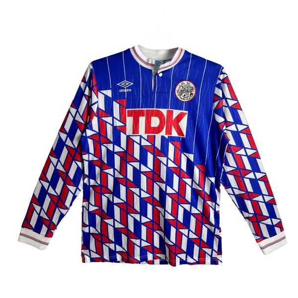 Ajax · 1989/90 · Away · Long Sleeve Retro Jersey