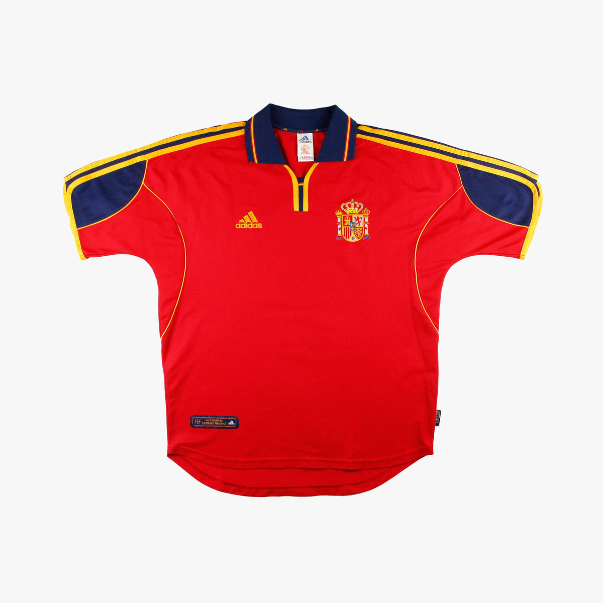 Spain · 2000 · Home · Retro Jersey front view