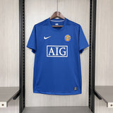 Manchester United · 2008/09 · Third · Blue · Retro Jersey front view