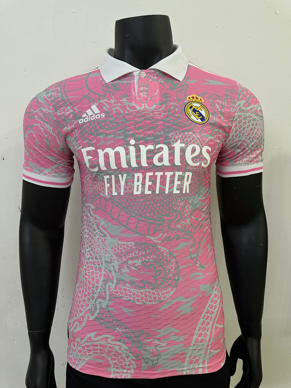 Real Madrid · 2023/24 · Special edition; Dragon design; Pink · Player · Jersey