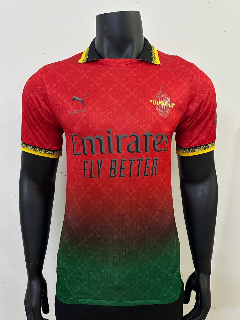 AC Milan · 2024/25 · Fourth · Red · Player · Jersey