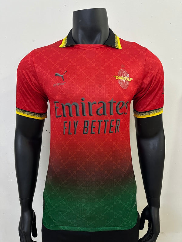 AC Milan · 2024/25 · Fourth · Red · Player · Jersey
