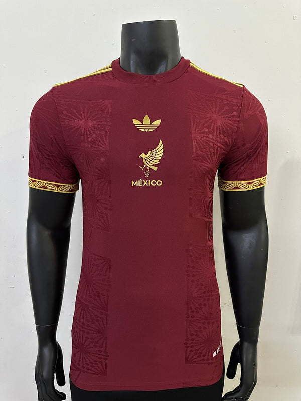Mexico · 2025/26 · Gold Cup edition; Burgundy; Red · Player · Jersey