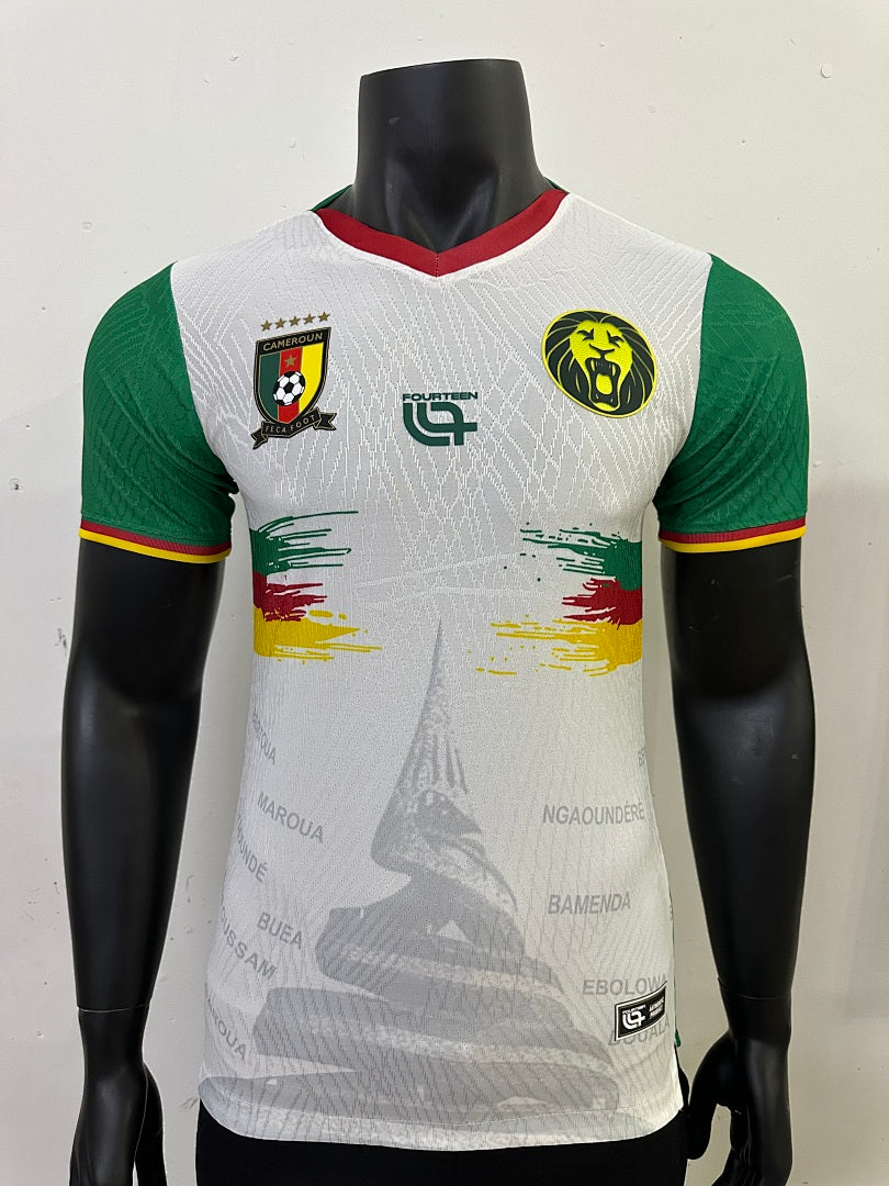 Cameroon · 2025/26 · White · Player · Jersey