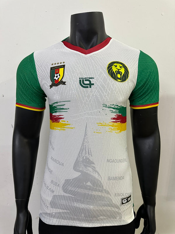 Cameroon · 2025/26 · White · Player · Jersey