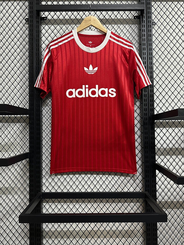 Trefoil design · 2025/26 · Red · Jersey
