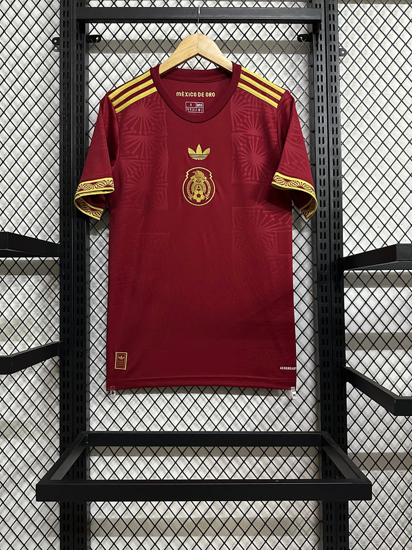 Mexico · 2025/26 · Gold Cup edition; Burgundy · Jersey