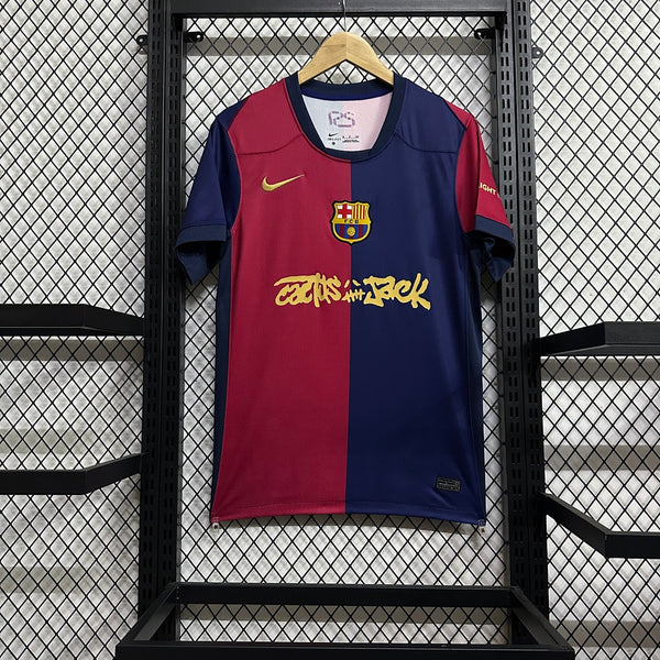 FC Barcelona · 2024/25 · Home · Collaboration claim; Travis Scott claim · Fan · Jersey