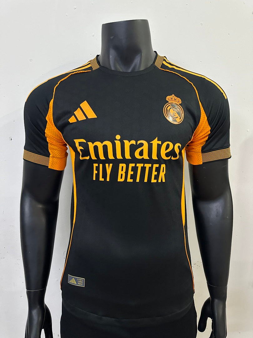Real Madrid · 2025/26 · Special edition; Black/orange; Orange · Player · Jersey