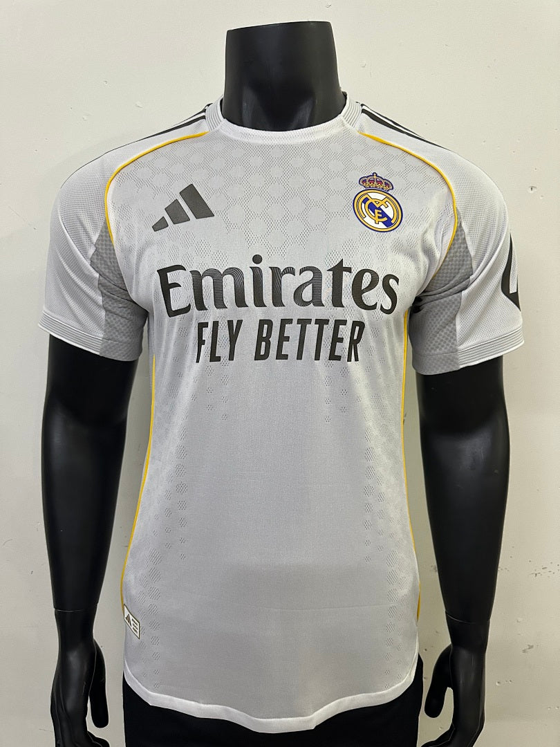 Real Madrid · 2025/26 · Home · Player · Jersey