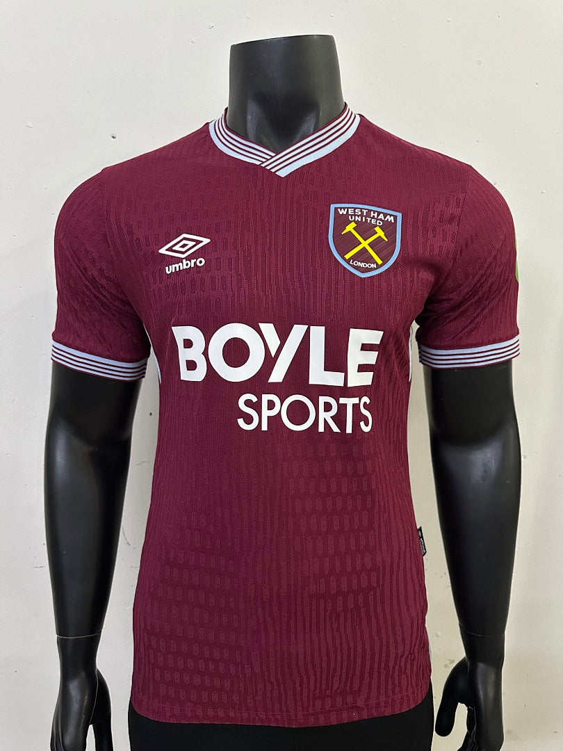 West Ham United · 2025/26 · Home · Player · Jersey