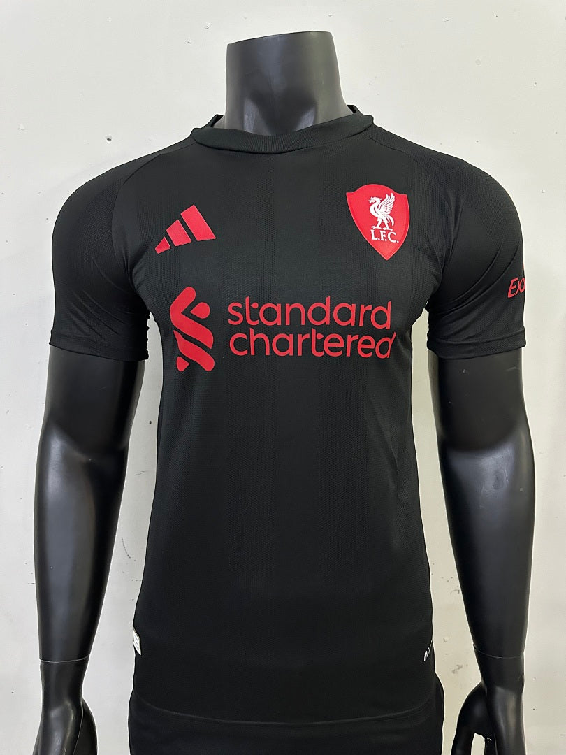 Liverpool · 2025/26 · Black · Player · Jersey