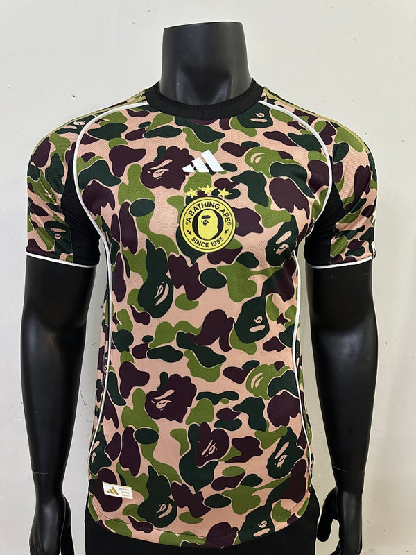Ape collaboration (supplier label) · 2025/26 · Collaboration claim; Green · Player · Jersey