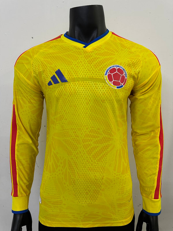 Colombia · 2026/27 · Home · Long sleeve · Player · Jersey