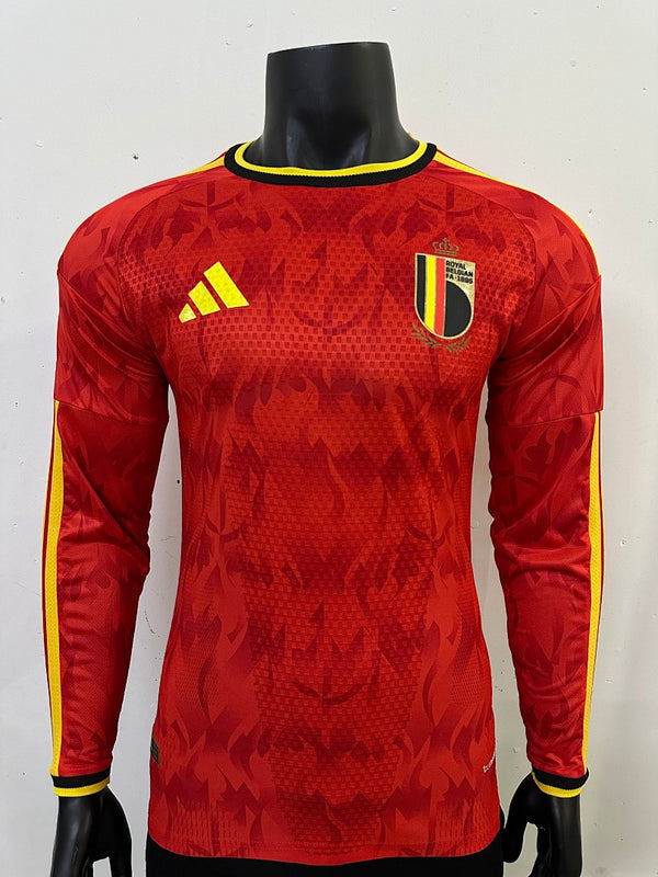 Belgium · 2026/27 · Home · Long sleeve · Player · Jersey
