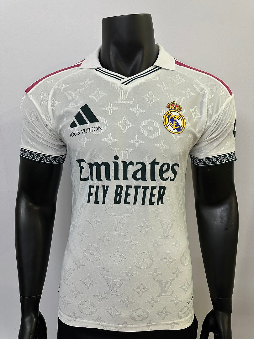 Real Madrid · 2026/27 · Collaboration claim; LV claim; White · Player · Jersey