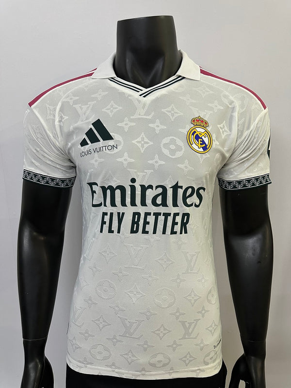 Real Madrid · 2026/27 · Collaboration claim; LV claim; White · Player · Jersey