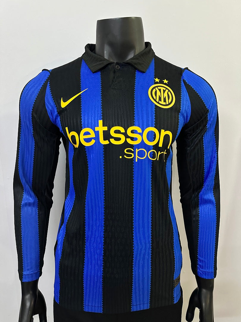 Inter Milan · 2026/27 · Home · Long sleeve · Player · Jersey