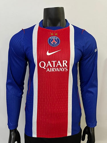 Paris Saint-Germain · 2026/27 · Home · Two-star variant · Long sleeve · Player · Jersey