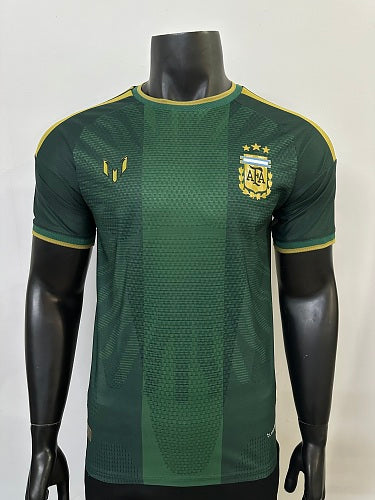 Argentina · 2026/27 · Retirement tribute claim; Green · Player · Jersey